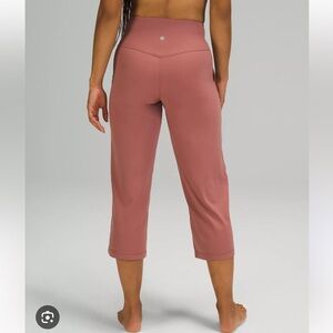 Lululemon Align high rise Wide Leg Crop Pants 6